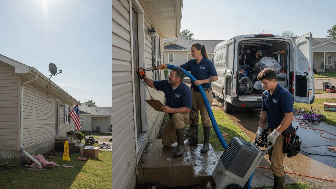 Ceiling Water Damage Restoration in Victor, NY near me